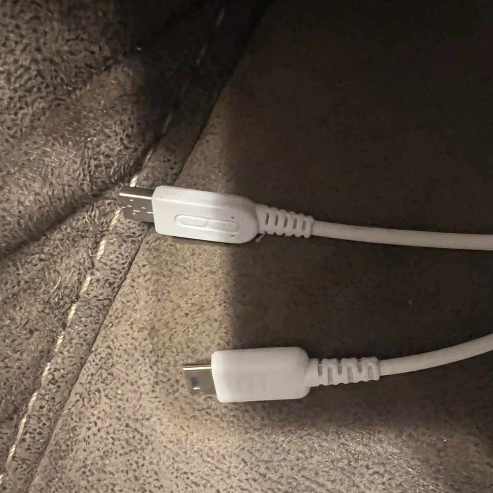 GameStop White and Black Car Charger